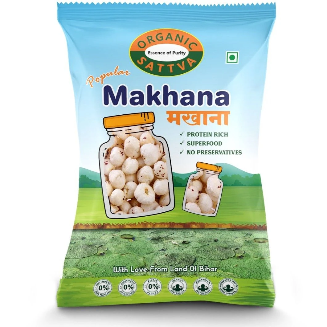 Organic Sattva Popular Raw Makhana