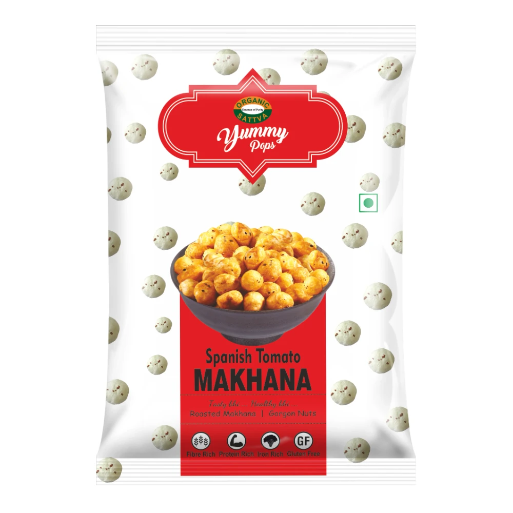 Organic Sattva Spanish Tomato Makhana