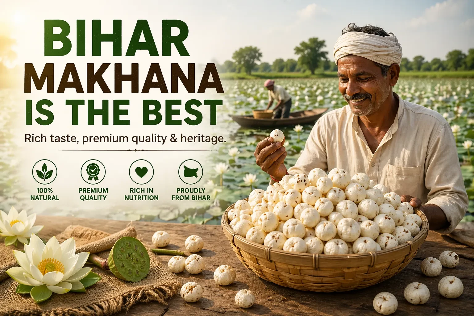 Why Bihar Makhana Is the Best in the World (And What Makes It Special)