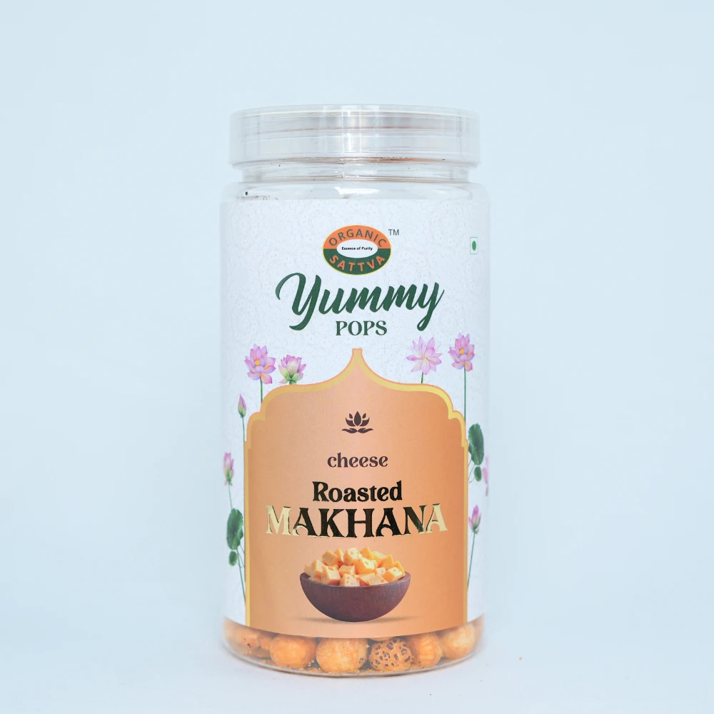 Cheese Flavoured Makhana | Organic Sattva