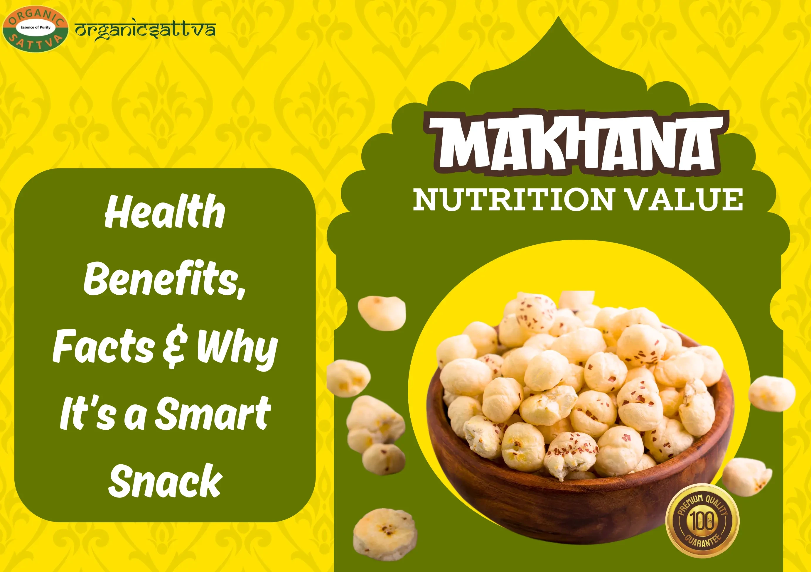 Makhana Nutrition Value: Health Benefits, Facts & Why It’s a Smart Snack