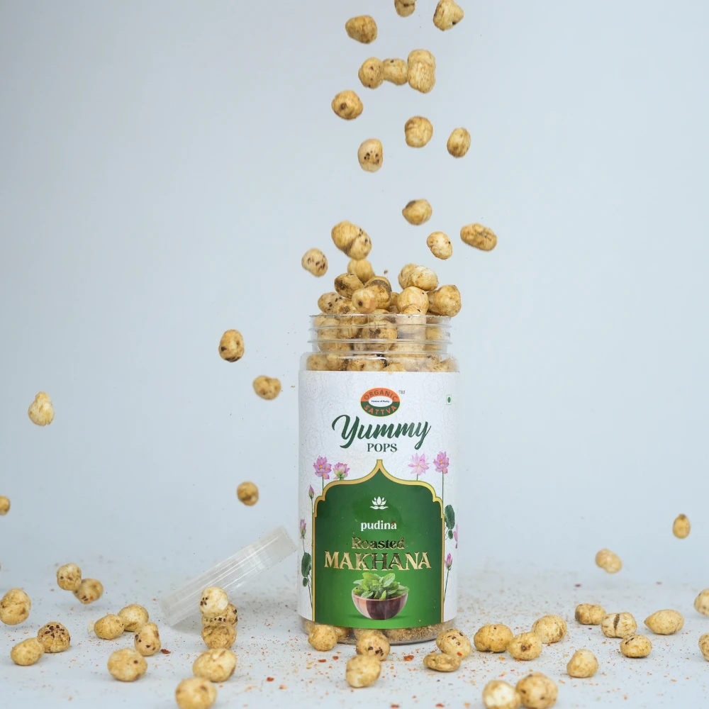 Pudina Flavoured Makhana | Organic Sattva