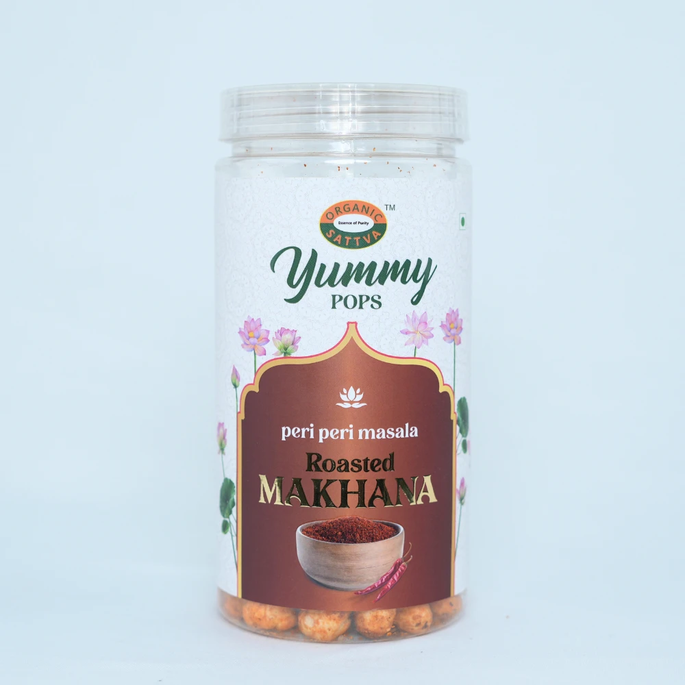 Peri Peri Flavoured Makhana | Organic Sattva