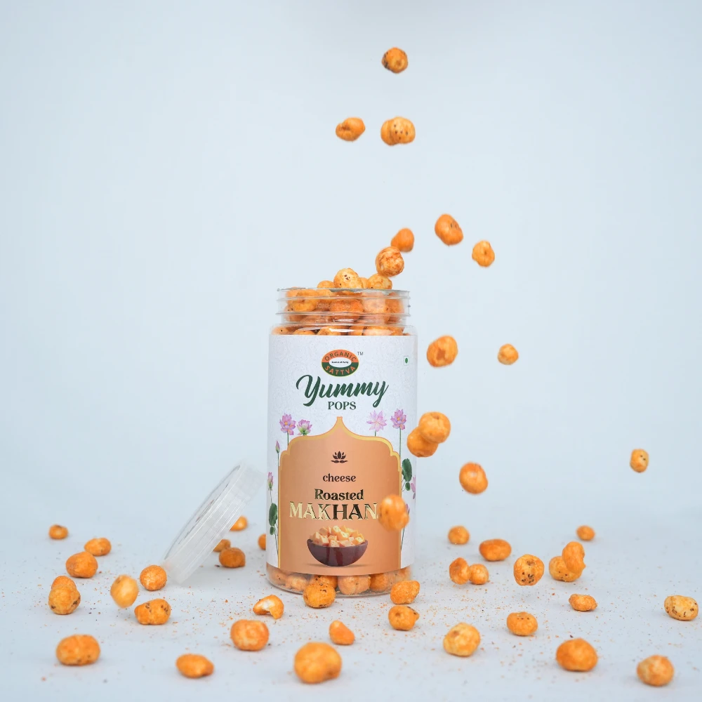 Cheese Flavoured Makhana | Organic Sattva