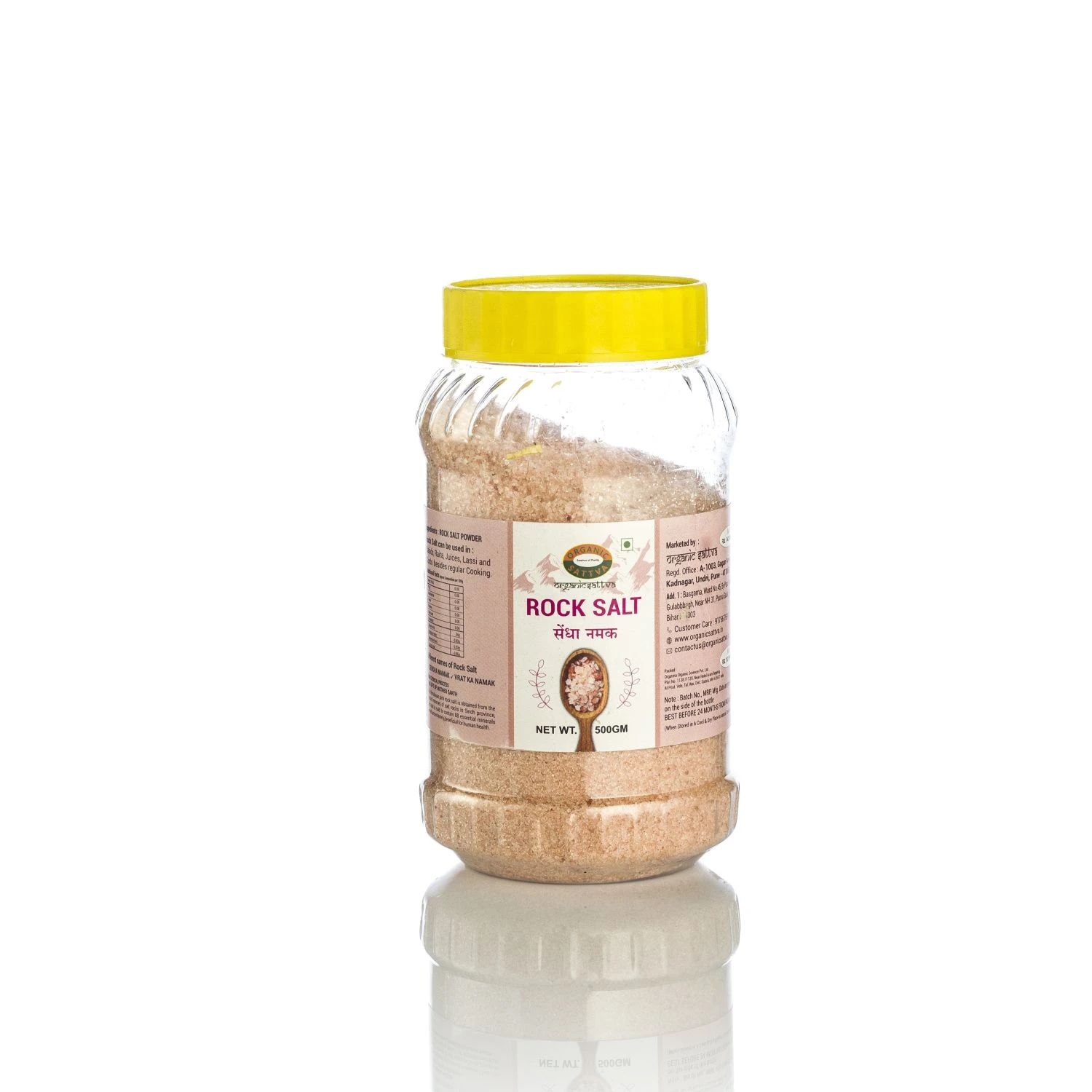 Organic Sattva Himalayan Pink Rock salt