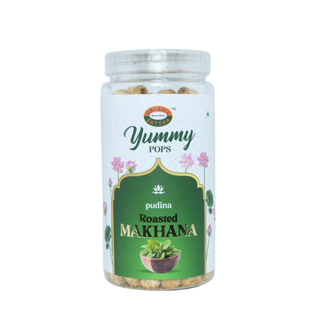 Pudina Flavoured Makhana | Organic Sattva