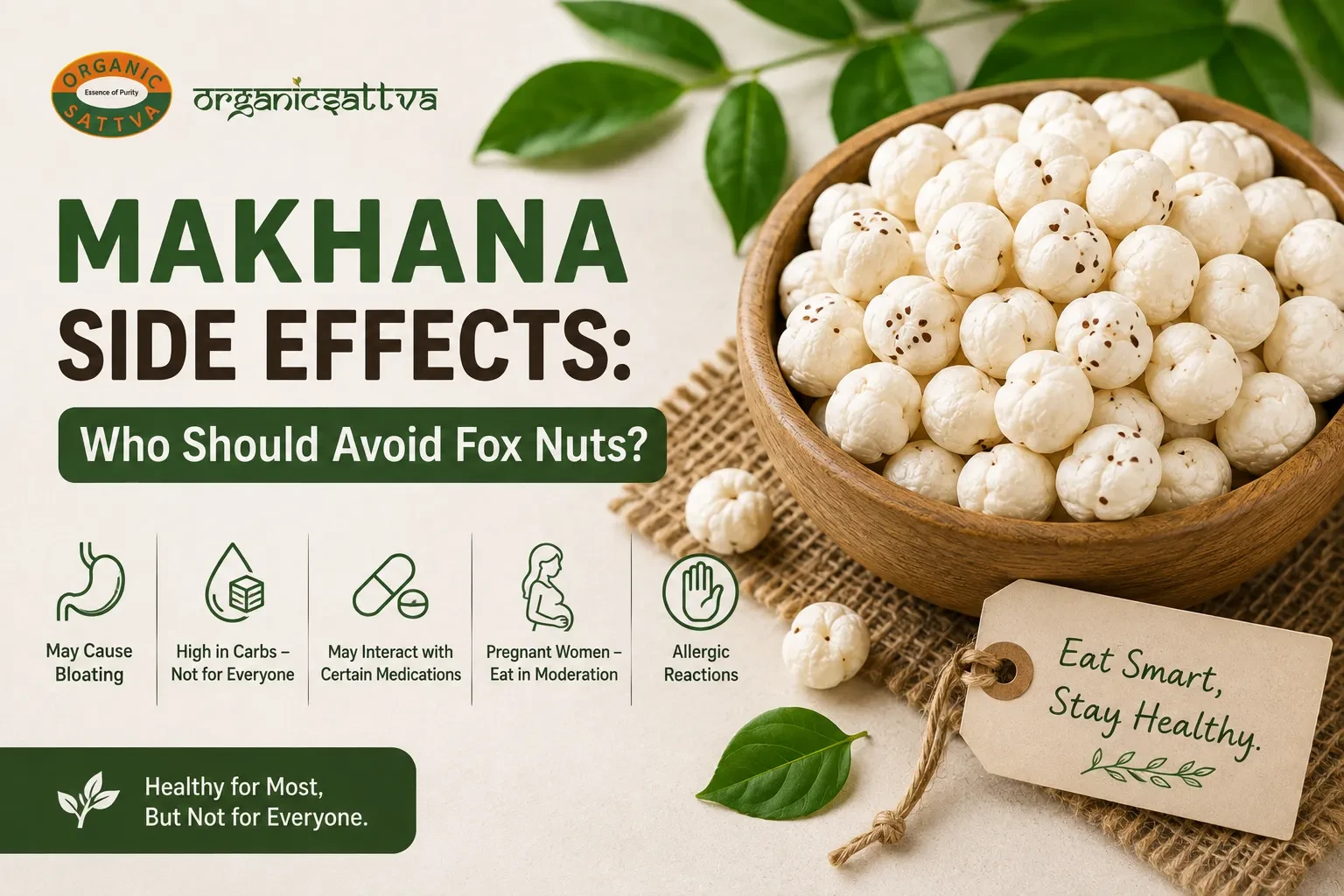 Makhana Side Effects: Who Should Avoid Fox Nuts?