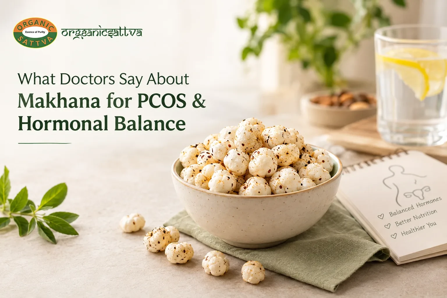 What Doctors Say About Makhana for PCOS & Hormonal Balance