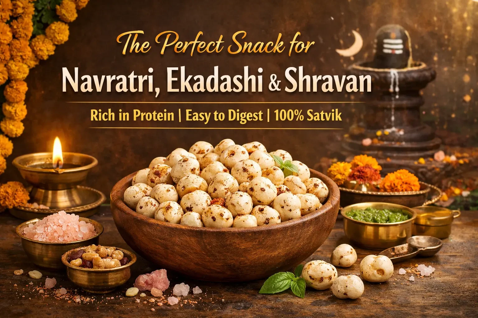 Makhana for Fasting: Navratri, Ekadashi & Shravan Guide