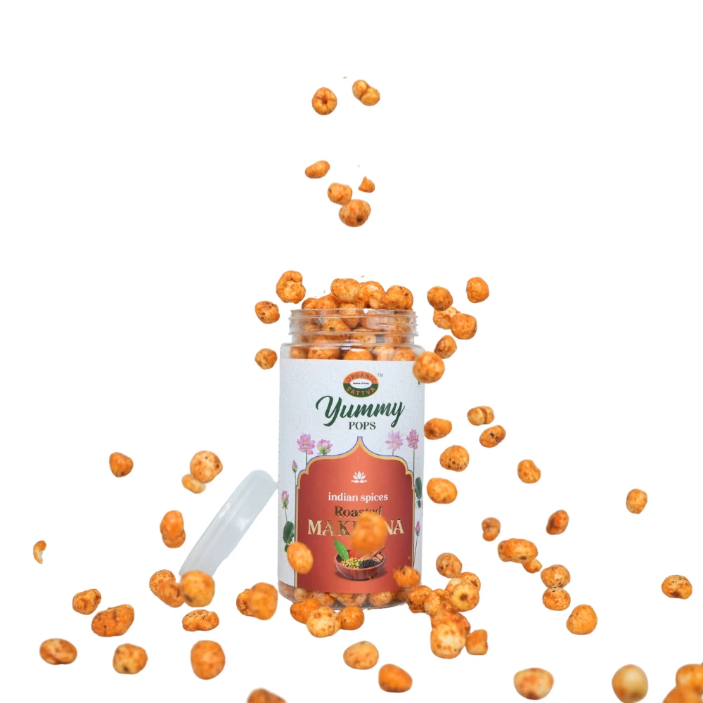 Indian spices Flavoured makhana | Organic Sattva